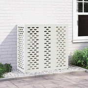 Copertura per condizionatore d'aria Bianco 110 x 50 x 105 cm 865912