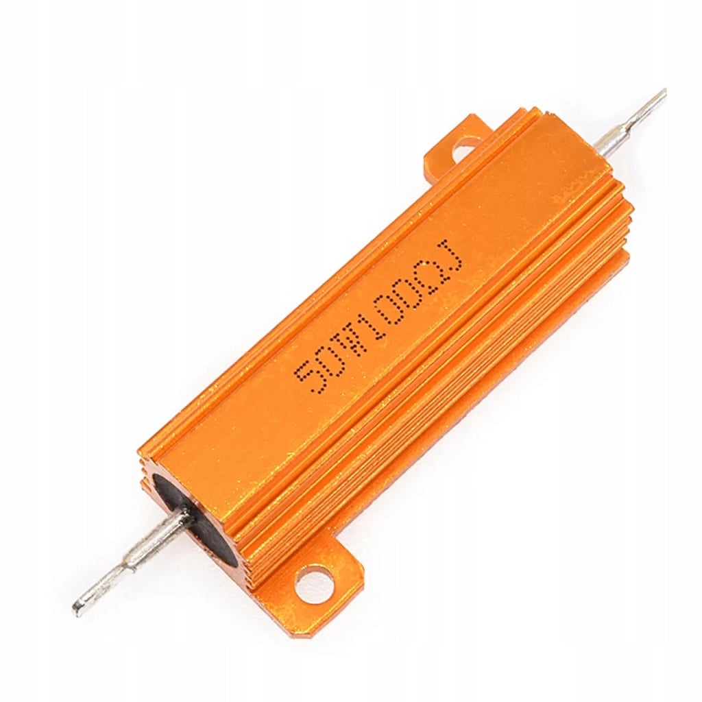 Reostato a Filo con Dissipatore 50W 4Ω Canbus – Alta Qualità, Raffreddamento Efficace | Per Auto con LED, Sistema Canbus
