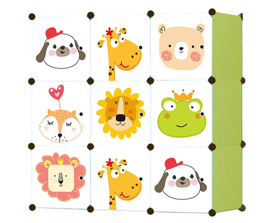 Valora ARMADIO MODULARE PER BAMBINI Salvaspazio Design da favola x 9 - W01