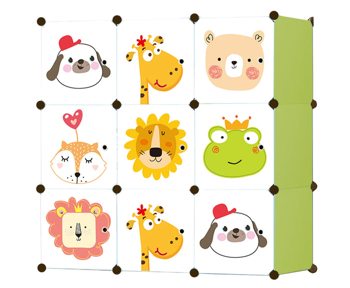 Valora ARMADIO MODULARE PER BAMBINI Salvaspazio Design da favola x 9 - W01