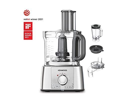 Kenwood FDP65590SI MultiPro Express Robot da Cucina 3 L 1000 W 2 Velocita' 8 Accessori colore Argento