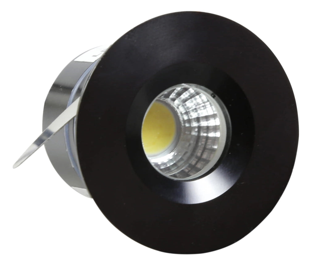 Faretto incasso Candellux SH-14 LED 3W IP65 6000K nero