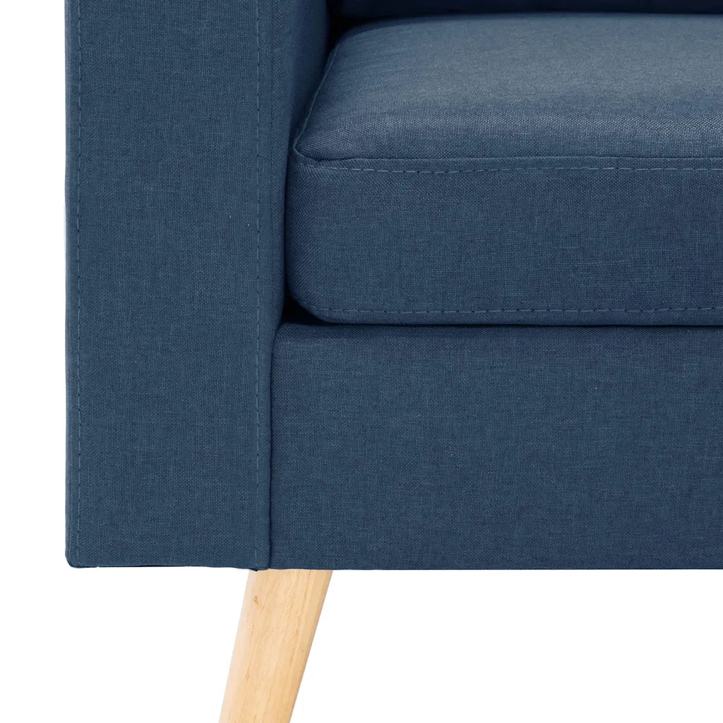 Poltrona Blu in Tessuto cod mxl 19009
