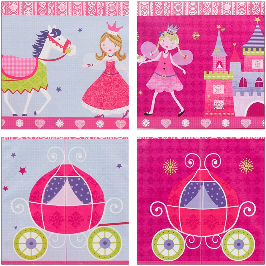 Sgabello contenitore/portagiochi/pouf rosa per bambini 13_0002763