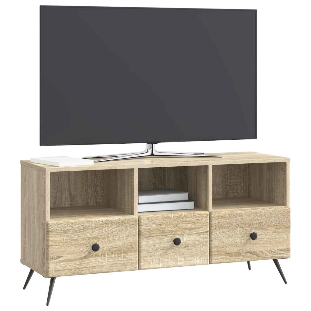 Mobile TV Rovere Sonoma 102 x 34,5 x 50 cm Legno ingegnerizzato 895597