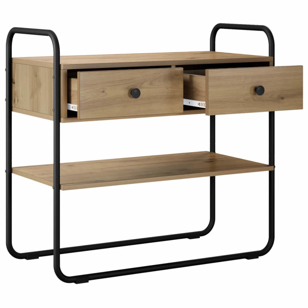 Tavolo consolle Rovere Artigianale 100 x 40 x 75 cm 8007556