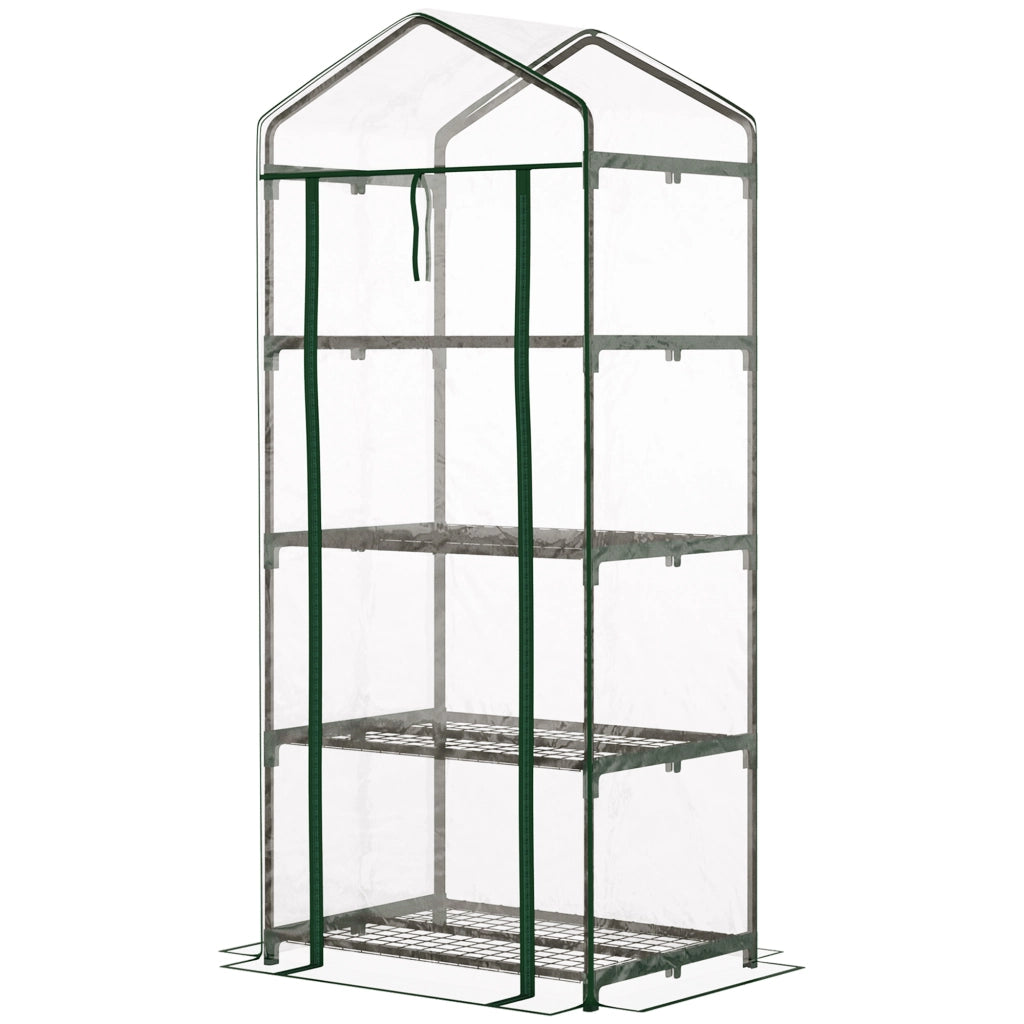 Serra Giardino Mini ¨C Zephmum ¨C Trasparente 70x50x160 cm