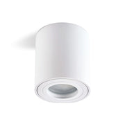 Spot da soffitto bianco tondo IP44 GU10 Aquarius Kobi