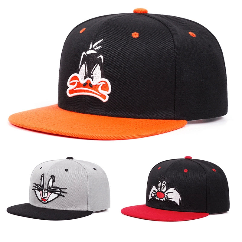 Cappellino da baseball CAT ricamato, regolabile, casual, multicolore