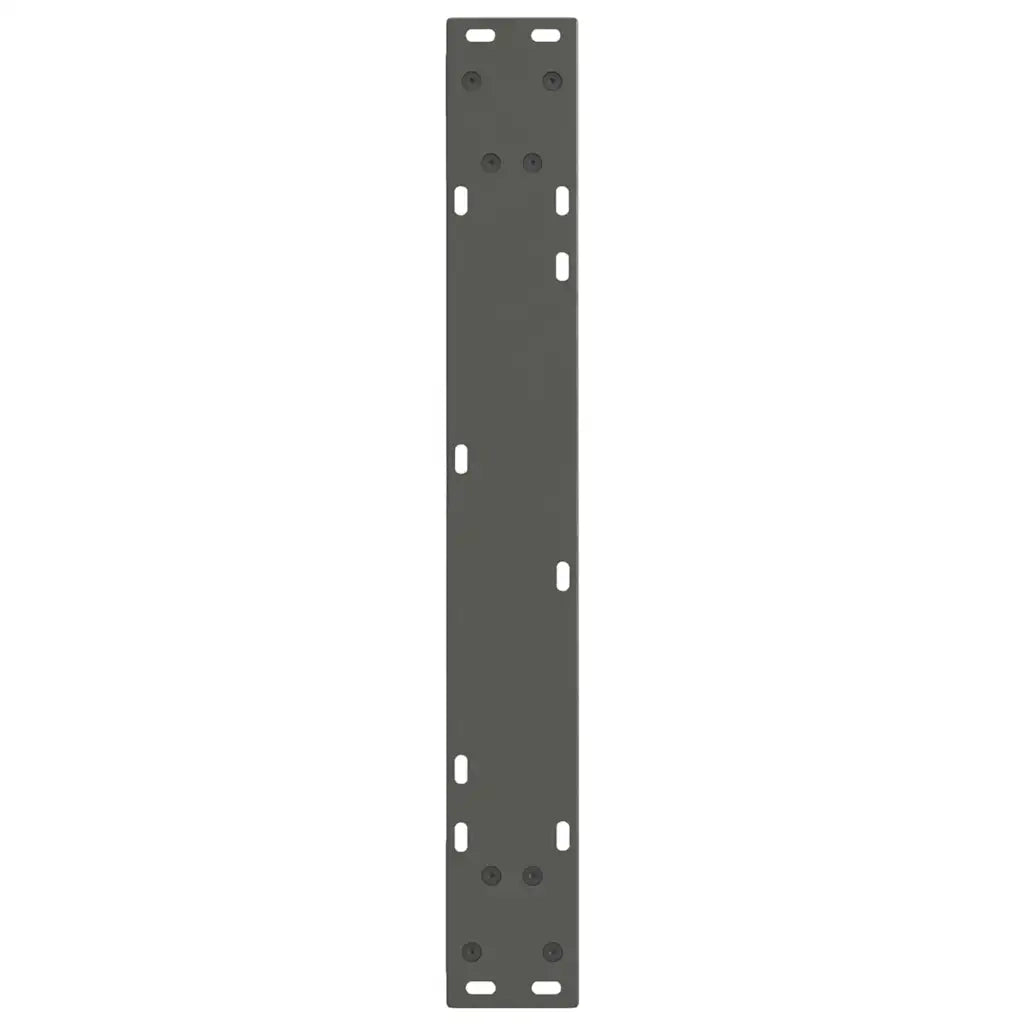 Gambe per tavolo da pranzo a forma di V 2 pz Antracite 70x(72-73,3) cm Acciaio