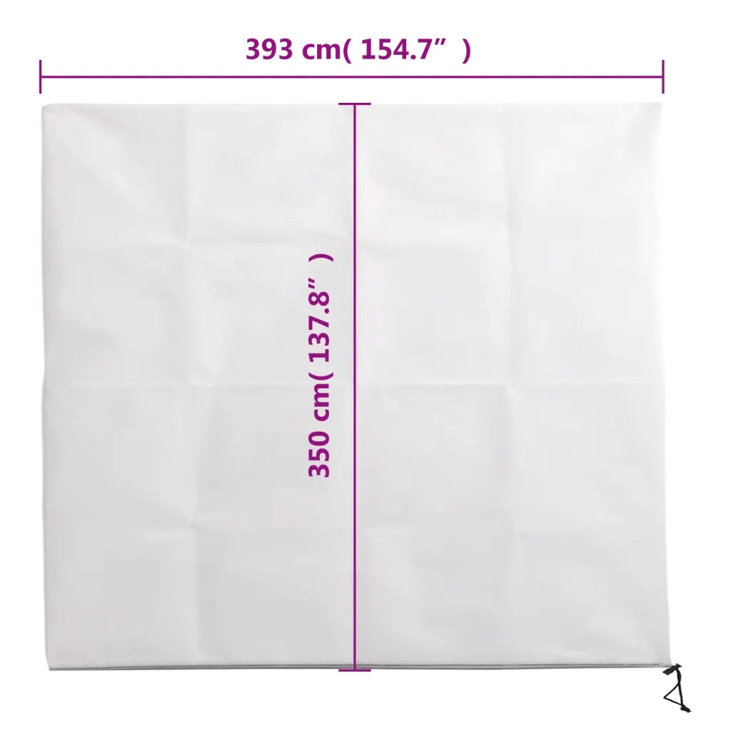 Coperture con Cerniera per Piante 10 pz 70 g/m2 3,93x3,5 m CFW1508583