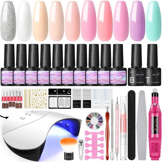 Fila elettrica per unghie - Kit manicure - Pedicure - Fila per unghie elettrica - Strumento per manicure e pedicure