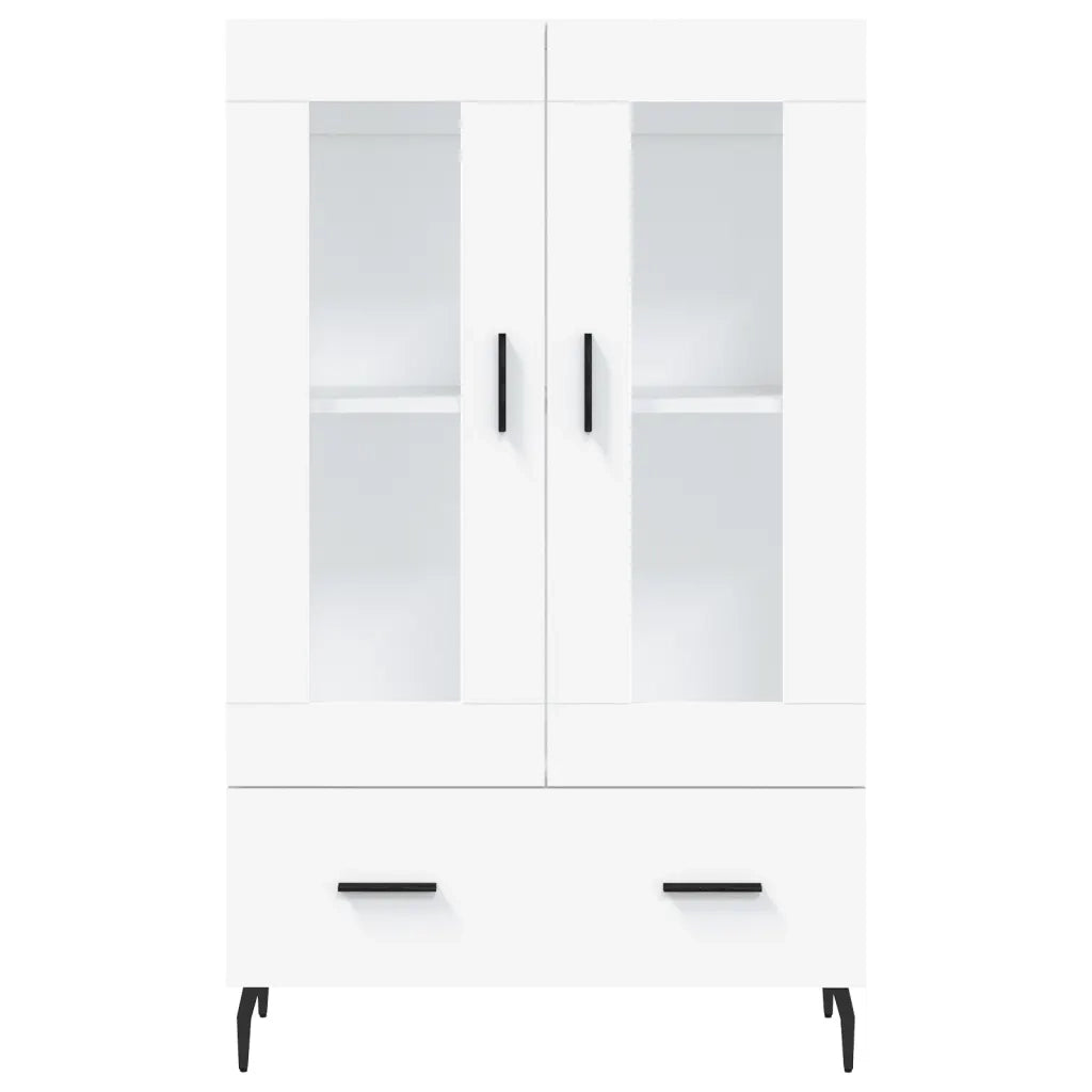 Credenza Bianca 69,5x31x115 cm in Legno Multistrato 828316