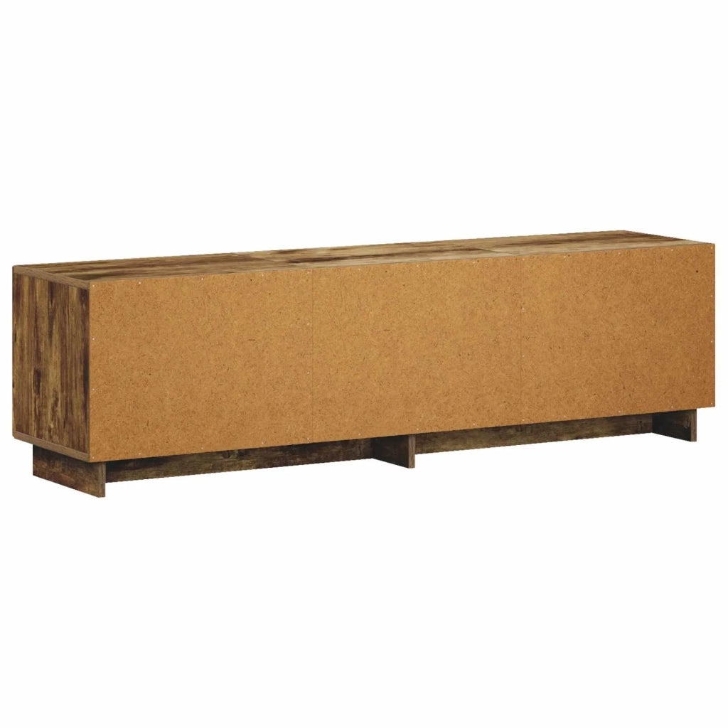 Supporto TV 140 x 34.5 x 40 cm Rovere Fumo Legno ingegnerizzato 8011581