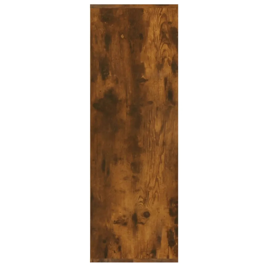 Scarpiera | Mobile per scarpe Rovere Fumo 54x34x100,5 cm in Legno Multistrato