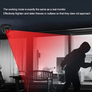 Casa di Prova di Sicurezza Esterno Interno Camera di Simulazione con Diametro di 6 cm e Raggiamento di 120° con Luce a LED a Scintillio Rosso (senza Batteria)