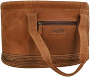 Sacchetto di pelle per bicicletta - Tas per bicicletta con tas portabagagli rimovibile, tas portabagagli con maniglia, sacchetto picnic con tas di spedizione in canapa beige compatibile con KlickFix senza adattatore