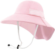 Cappello da sole UPF 50+ - Protezione adattabile - Tessuto in rete duraturo - Respirante - Comodo - Larga fascia - Pettinatura solare