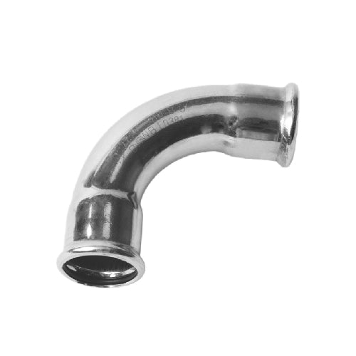 Curva ff 90° a pressare in acciaio inossidabile  Diam. 42ATUSA