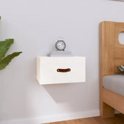 Comodino a Muro Bianco 40x29,5x22 cm 820988