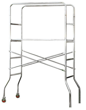 ponteggio in acciaio zincato trio mt. 1,30 (largh.) x 1,90 (h) cod:ferx.vit17374