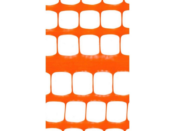 rete per cantiere mt.50 kant col. arancio h. cm. 100 cod:ferx.vit51971