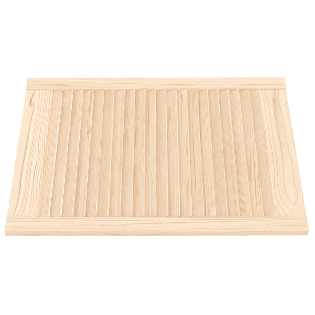 Anta con Design a Lamelle 69x49,4 cm in Legno di Pino 151127