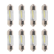 8 Pezzi Lampada Led Siluro 31mm T11 SV8.5 C5W C10W COB 12V 1W 100lm Bianco Freddo 6500K