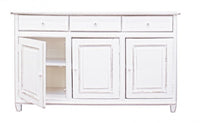 Credenza Colette 3 Ante 3 Cassetti in Legno