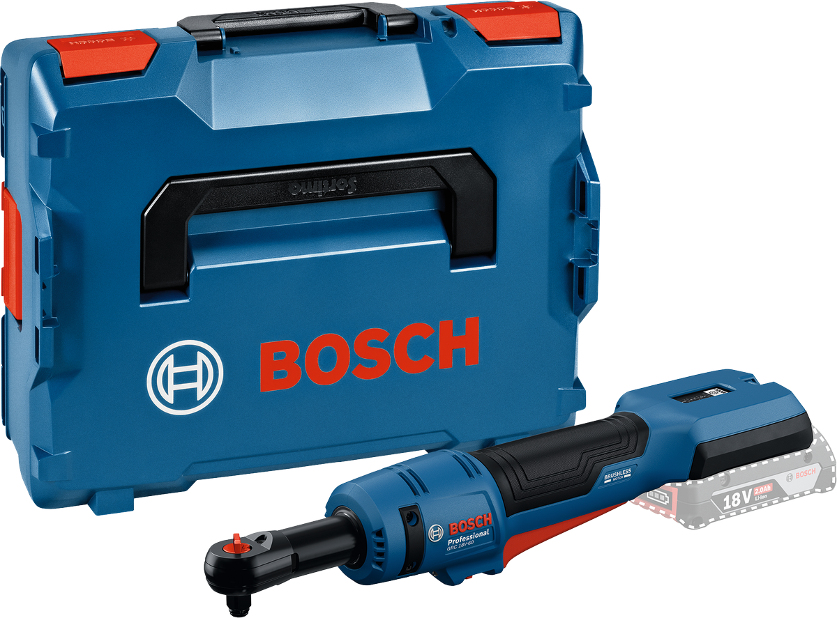 Bosch GRC 18V-60 (06019N8001) – Cricchetto a Batteria 18 V, 60 Nm Brushless 3/8"