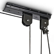 Portabiciclette deposito biciclette a soffitto sollevatore da garage deposito mountain bike nero 3413017