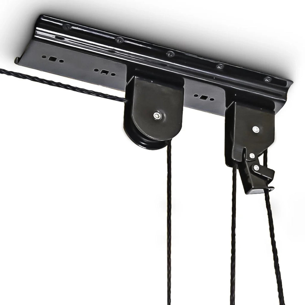 Portabiciclette deposito biciclette a soffitto sollevatore da garage deposito mountain bike nero 3413017