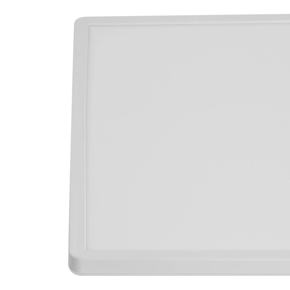 Lampada da soffitto a LED, pannello luminoso a LED quadrato in materiale sintetico bianco, lampada da incasso a soffitto con telecomando