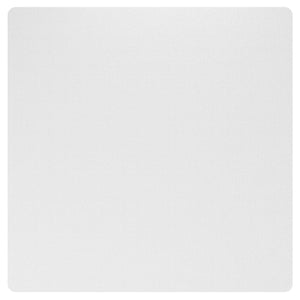 Tappetino per Sedia Ufficio Salvapavimento 120x120 cm in Plastica Trasparente