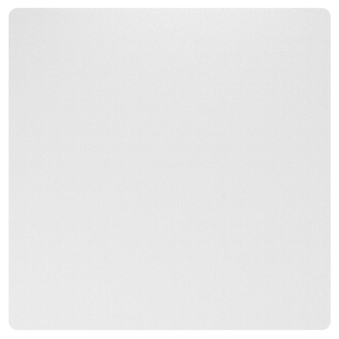 Tappetino per Sedia Ufficio Salvapavimento 120x120 cm in Plastica Trasparente