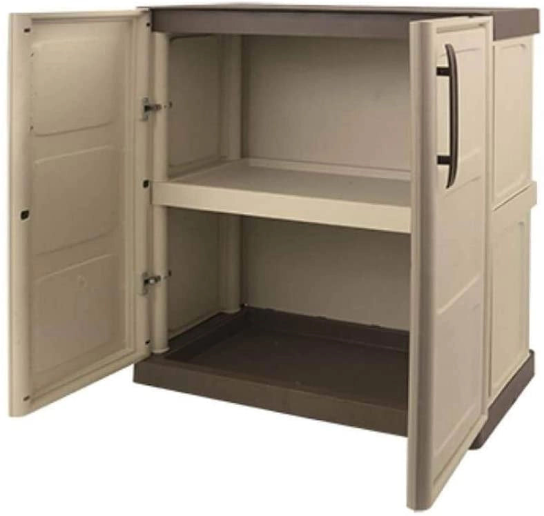 MOBILE ARMADIETTO STEEL BASSO 2 RIPIANI 70 X 39 X 85 CM