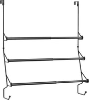 Houder di telaio per asciugamani adattabile - design flessibile - 1 pezzo - con ganci