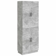 Set di armadi 2 pcs Grigio Cemento Legno ingegnerizzato 3416784