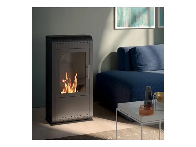 Biocamino Ruby GIGA Tecnoair 3000W - Potenza Max, Design e Riscaldamento 30 m2