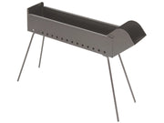 BARBECUE CUOCISPIEDINI RICHIUDIBILE cm. 80x14x75 h