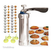 Trade Shop - Macchina Siringa Per Biscotti Dolci Fatti In Casa Cucina Cake Design + Formine -