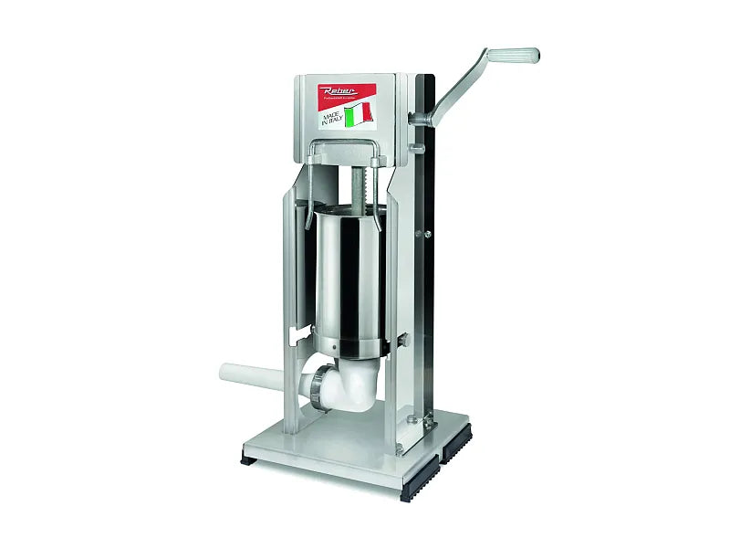 Insaccatrice Reber 3 kg INOX Verticale Manuale - QualitA~ Professionale per Salumi