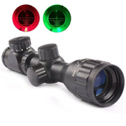 Trade Shop - Mirino Ottico Di Precisione Per Fucile Carabina Reticolo Illuminato 2-6x32aoeg -