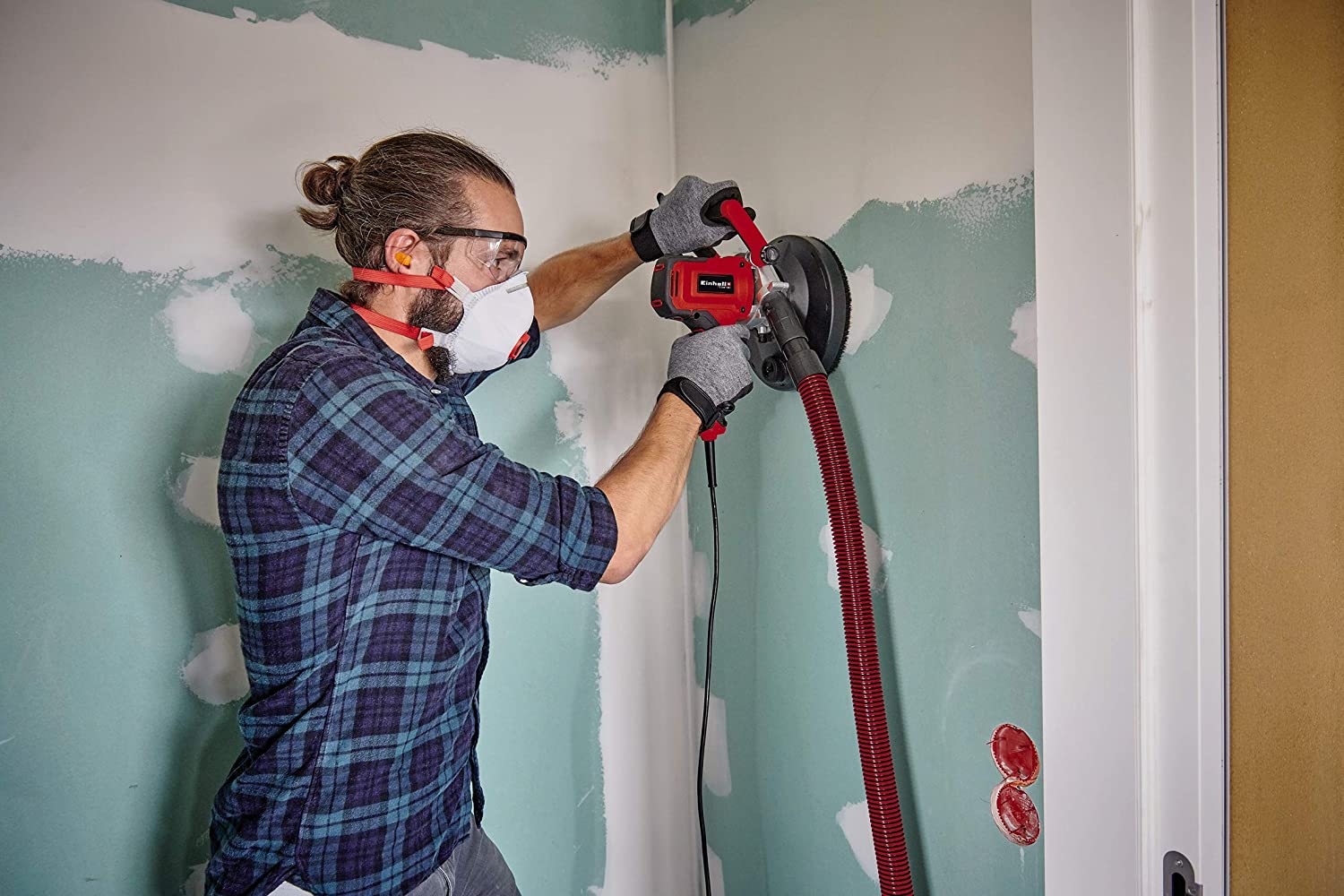 Levigatrice Smerigliatrice da Parete per Cartongesso Muro TE-DW 180 Einhell