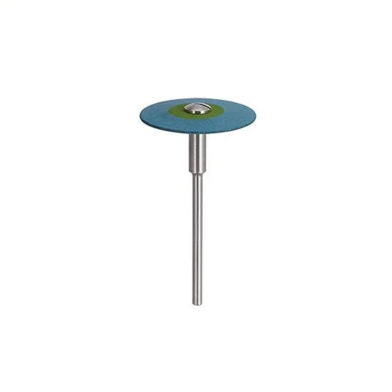 Diamantpolijstschijf in gom, 2,35 mm, adatta per rifugiatura specchi, ceramica e giada (blu)