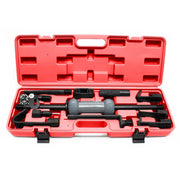 Set universale 11 pezzi per riparazione carrozzeria con martello scorrevole per ammaccature