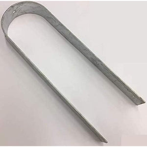 Staffa fissaggio corrimano a  u  losa stau12