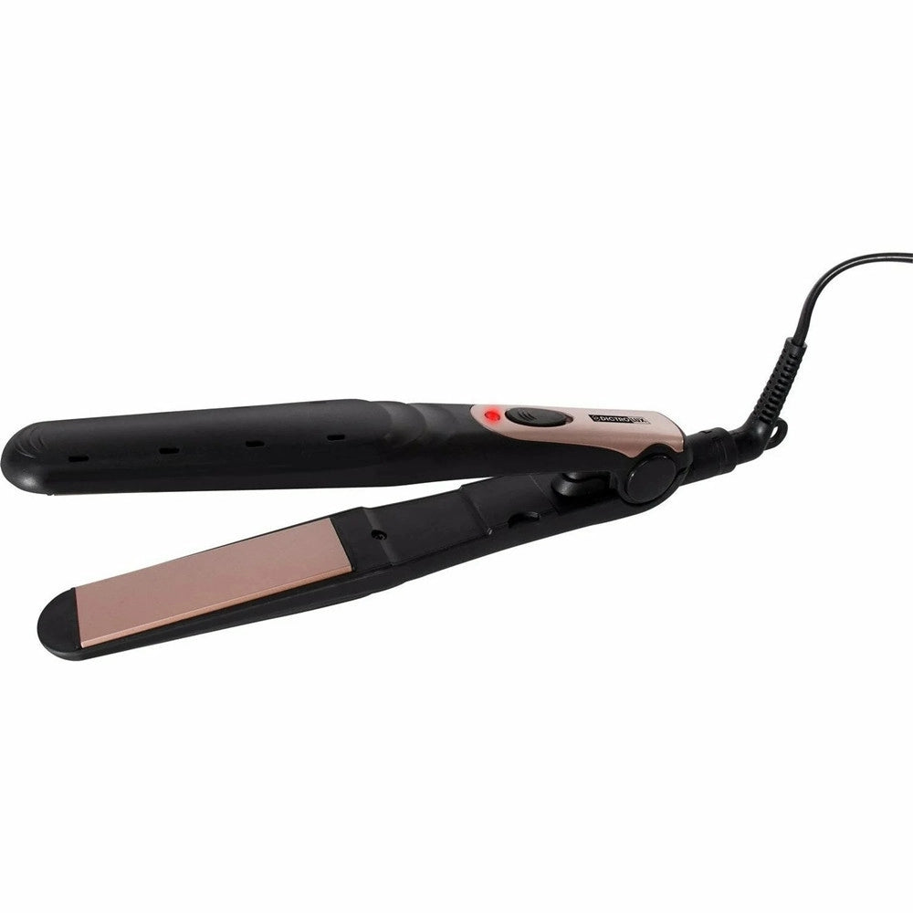 Trade Shop - Piastra Per Capelli Asciutti O Umidi 40 Watt 200°c Rivestimento In Ceramica Con Occhiello -