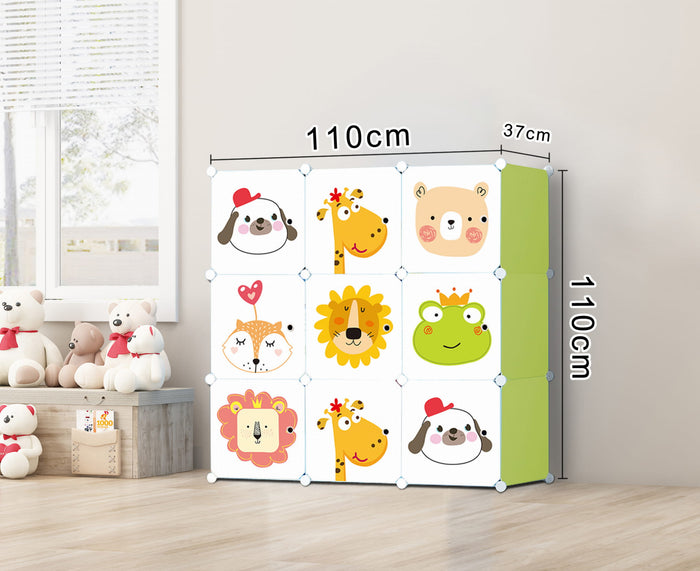 Valora ARMADIO MODULARE PER BAMBINI Salvaspazio Design da favola x 9 - W01