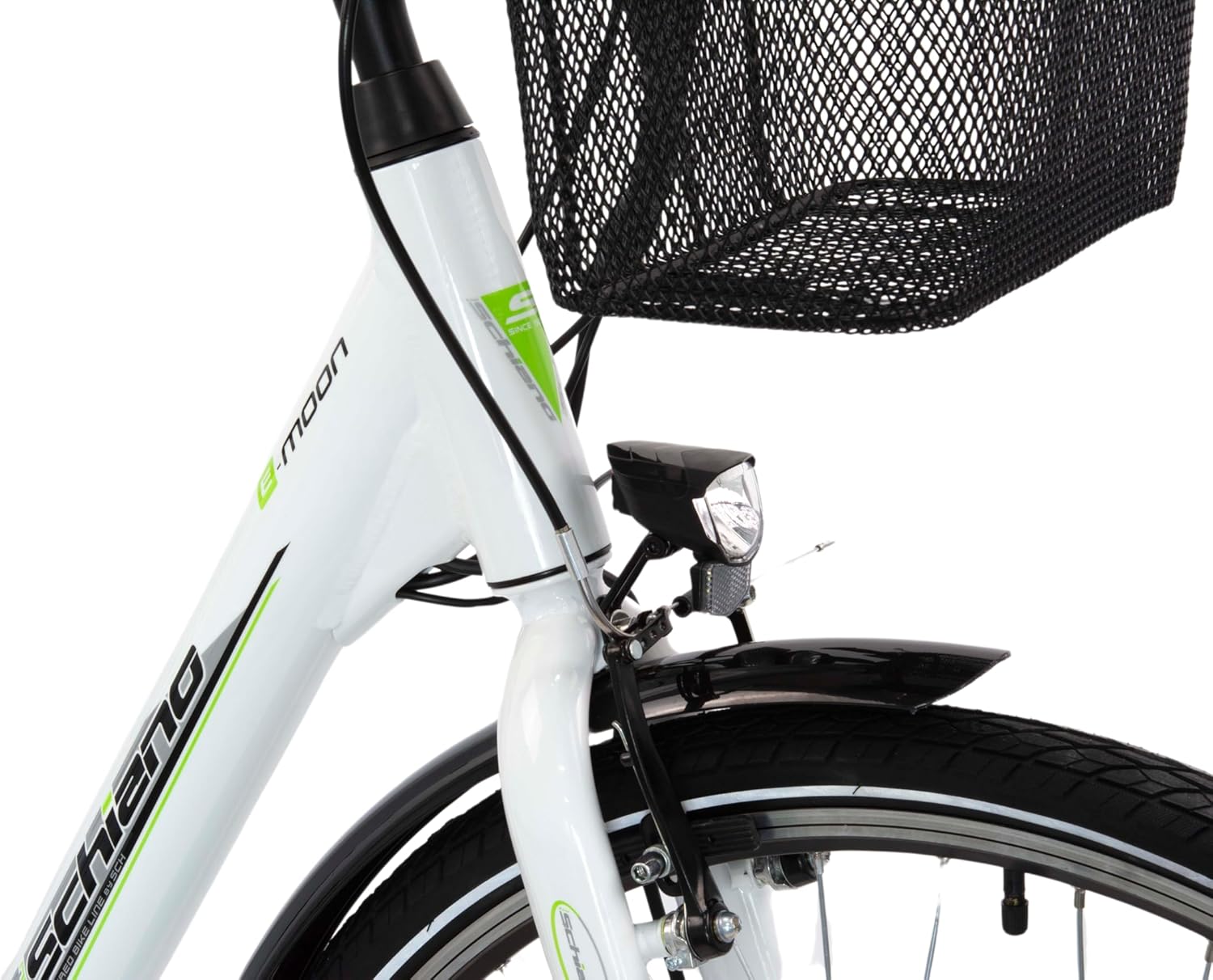 F.LLI SCHIANO E-MOON 28" bicicletta elettrica, da cittÃ  per adulti, unisex, con motore elettrico batteria sul portapa